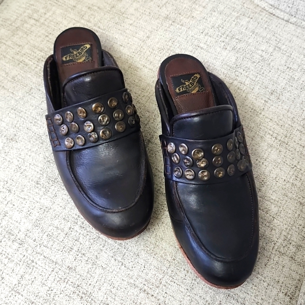 Freebird By Steven Muse Mules Rust - image 2